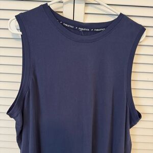 Fabletics Navy Muscle Tee Size XL- NWT
